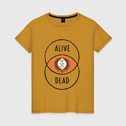 Женская футболка Между жизнью и смертью