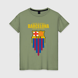 Женская футболка Барселона Испания