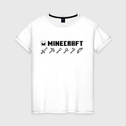Женская футболка Minecraft Hemlet
