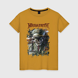 Женская футболка Megadeth Мегадеф Z