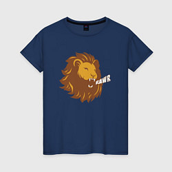 Женская футболка Lion Rawr
