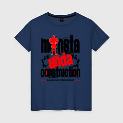 Женская футболка MONSTA CONSTRUCTION