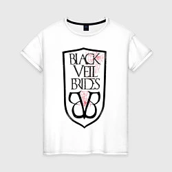Женская футболка Black veil brides: spider