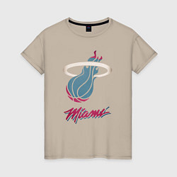 Женская футболка Miami Heat