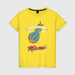 Женская футболка Miami Heat