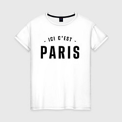 Женская футболка ICI CEST PARIS МЕССИ