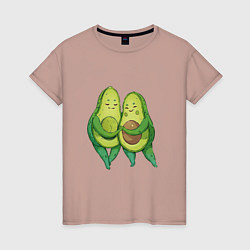 Женская футболка Парочка авокадо