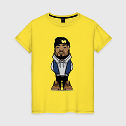 Футболка хлопковая женская Method Man, цвет: желтый