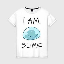 Женская футболка I AM SLIME