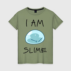 Женская футболка I AM SLIME