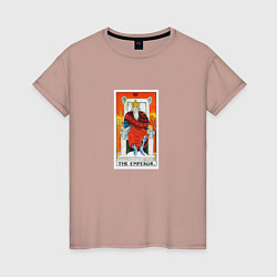 Женская футболка Император I Карта Таро
