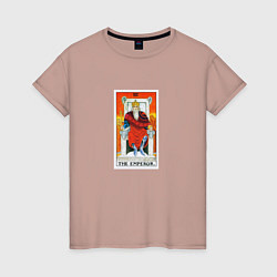 Женская футболка Император I Карта Таро