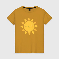 Женская футболка Smiling Sun