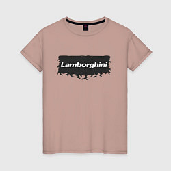 Женская футболка Lamborghini - Flames