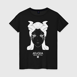 Женская футболка Акаша из Доты 2