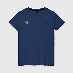Женская футболка Армения Символика