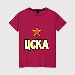 Женская футболка ЦСКА