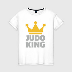 Женская футболка Король Дзюдо