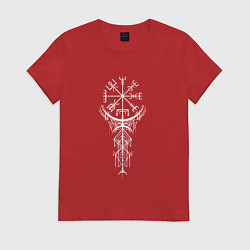 Женская футболка Вегвизир Vegvisir Руна Z