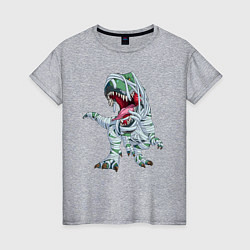 Женская футболка Динозавр-мумия
