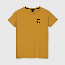 Женская футболка Математика Число Пи