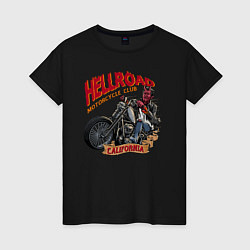 Женская футболка Hellroad