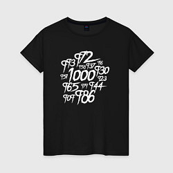 Женская футболка 1000-7 Ghoul