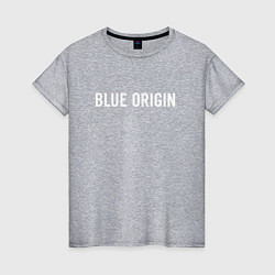 Женская футболка BLUE ORIGIN