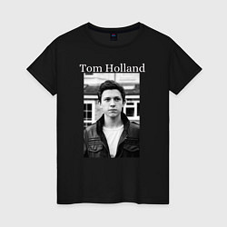 Женская футболка Tom Holland