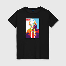 Женская футболка Andy Warhol