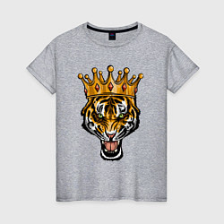 Женская футболка Царь тигр