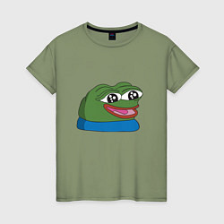 Женская футболка Pepe happy Пепе хеппи