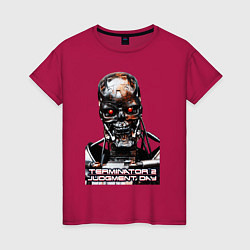 Женская футболка Terminator T-800