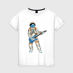Женская футболка Астронавт гетарист