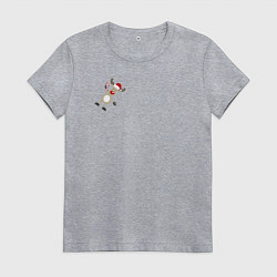 Женская футболка Новогодний Олень!