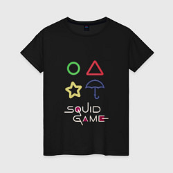Женская футболка Игра сахарные соты Squid Game