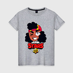 Женская футболка Brawl Stars Meg рисунок