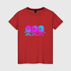 Женская футболка Игра в кальмара 2021 Squid Game