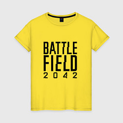 Женская футболка BATTLEFIELD 2042 LOGO БАТЛФИЛД 2042 ЛОГО