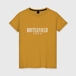 Женская футболка BATTLEFIELD 2042 LOGO GLITCH