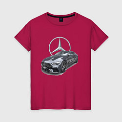 Женская футболка Mercedes AMG motorsport