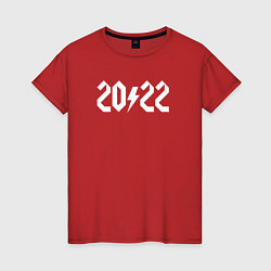 Женская футболка 2022 ACDC