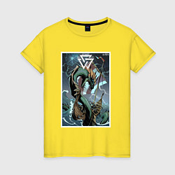 Женская футболка Ёрмунганд Морской змей