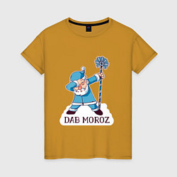 Женская футболка Dab Moroz
