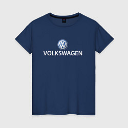 Женская футболка VOLKSWAGEN LOGO