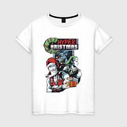 Женская футболка Hyper Christmas