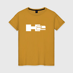 Женская футболка HUMMER H2 спина
