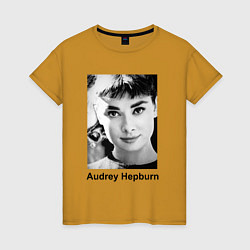 Женская футболка Одри Хепбёрн 88
