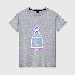 Женская футболка Neon Game