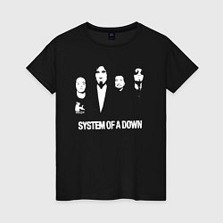 Женская футболка Состав группы System of a Down